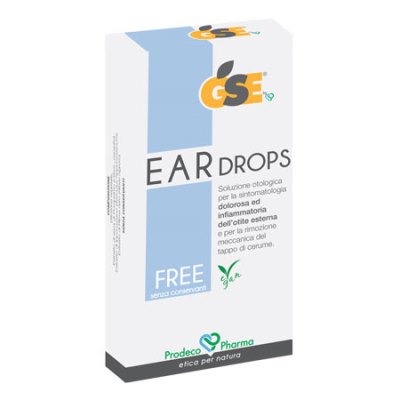 GSE EAR DROPS FREE 10 PIPETTE 0,3 ML - maxifarmacia.it