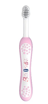 CHICCO SPAZZOLINO PRIMI DENTI DA LATTE ROSA 6-36 MESI - maxifarmacia.it