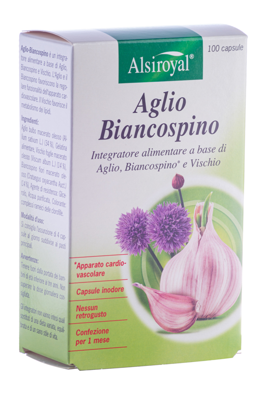 AGLIO BIANCOSPINO 100 CAPSULE - maxifarmacia.it