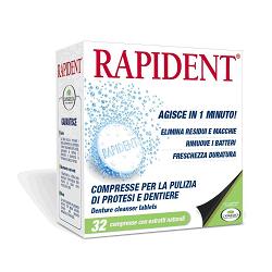 RAPIDENT COMPRESSE 32 PEZZI - maxifarmacia.it