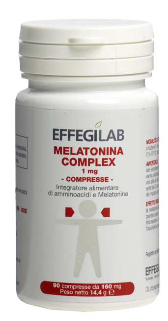 MELATONINA COMPLEX 1MG 90 COMPRESSE - maxifarmacia.it