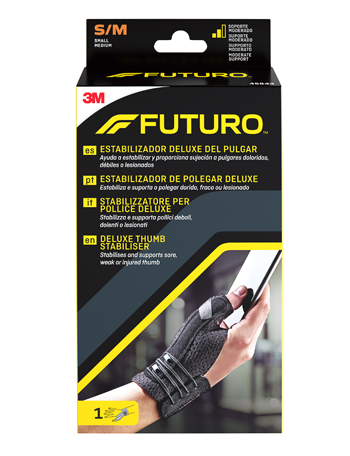 STABILIZZATORE PER POLLICE FUTURO NERO SMALL/MEDIUM 1 PEZZO - maxifarmacia.it