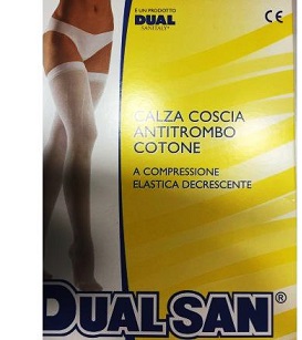 DUALSAN CALZA ANTITROMBO SENZA TASSELLO  3 - maxifarmacia.it