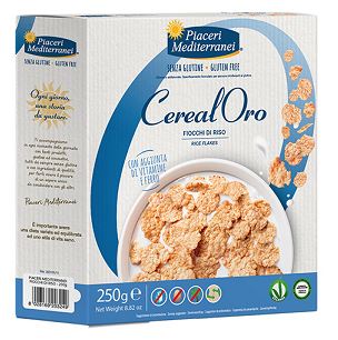 PIACERI MEDITERRANEI CEREALORO FIOCCHI DI RISO 250 G - maxifarmacia.it
