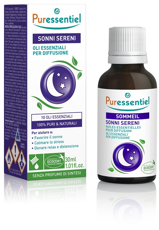 MISCELA SONNI SERENI OLI ESSENZIALI PER DIFFUSIONE 30 ML - maxifarmacia.it
