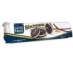 NUTRIFREE BISCREAM CON CREMA ALLA VANIGLIA 125 G - maxifarmacia.it
