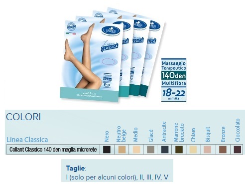 SAUBER COLLANT 140 DENARI MAGLIA MICRORETE BRONZE 4 LINEA CLASSICA - maxifarmacia.it