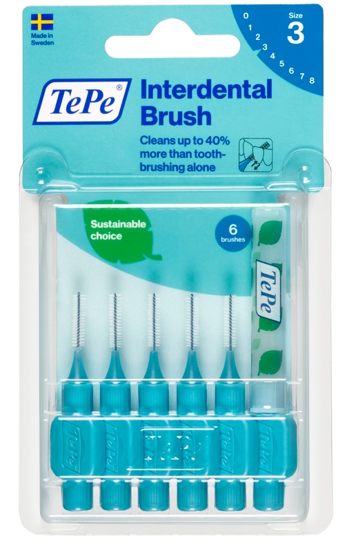 TEPE SCOVOLINO BLU 0,60MM 6 PEZZI - maxifarmacia.it