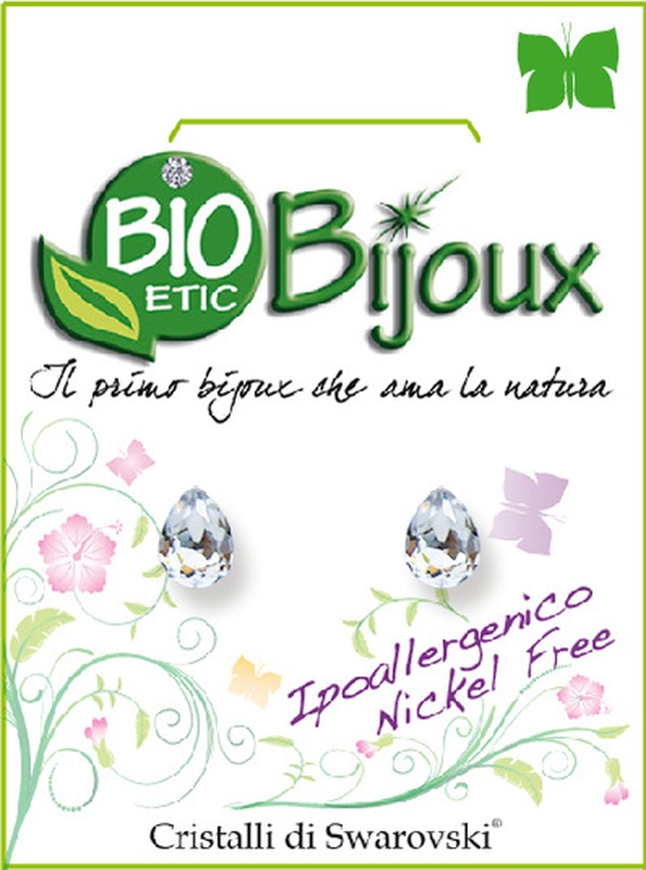 ORECCHINO GOCCIA 6MM CRYSTAL - maxifarmacia.it