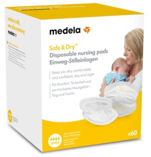 SAFE & DRY COPPETTA ASSORBILATTE 60 PEZZI - maxifarmacia.it