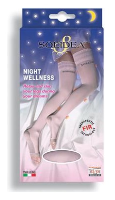 CALZA 70 DEN  LINEA PREVENTIVA NIGHT WELLNESS NERO 2-M - maxifarmacia.it