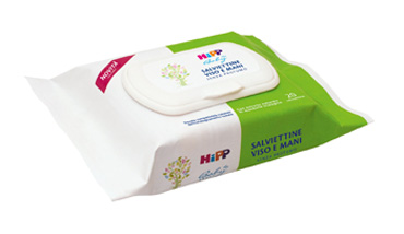 HIPP SALVIETTINE VISO&MANI 1X20 PEZZI - maxifarmacia.it