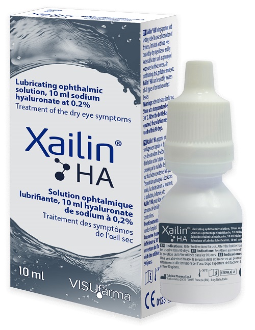XAILIN HA GOCCE OCULARI 10 ML - maxifarmacia.it