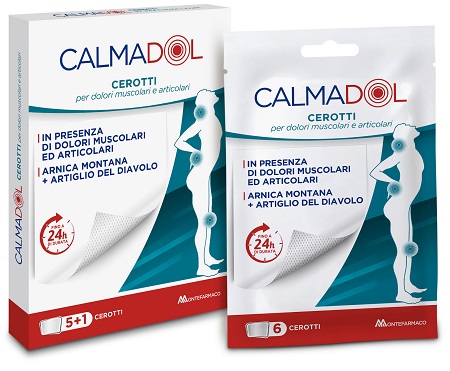 CALMADOL CEROTTO 6 PEZZI - maxifarmacia.it