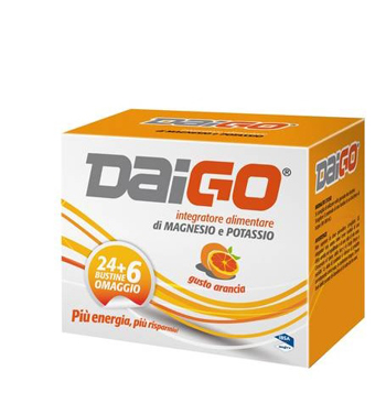 DAIGO ARANCIA 24 + 6 BUSTINE OMAGGIO 240 G - maxifarmacia.it
