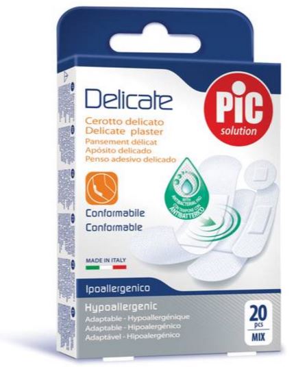 PIC 20 CEROTTI MIX ANTIBATTERICI DELICATI - maxifarmacia.it