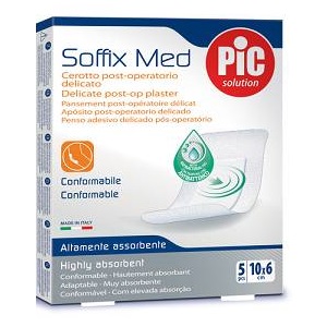 PIC SOFFIX MED 5 CEROTTI IN TNT 10X6 CM - maxifarmacia.it