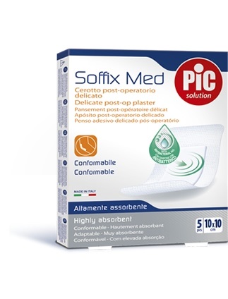 PIC SOFFIX MED 5 CEROTTI IN TNT 10X10 CM - maxifarmacia.it