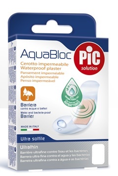 CEROTTO PIC AQUABLOC CM10X8 ANTIBATTERICO 5 PEZZI - maxifarmacia.it