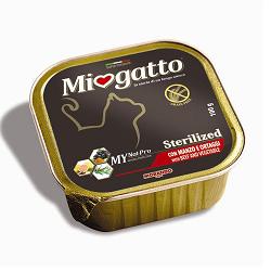MIOGATTO STERIL MANZO/ORTAGGI GRAIN FREE 100 G - maxifarmacia.it