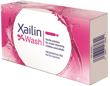 XAILIN WASH SOLUZIONE STERILE OCULARE 20 FLACONCINI 5 ML MONODOSE - maxifarmacia.it