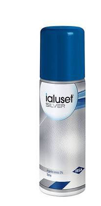 IALUSET SILVER MEDICAZIONE POLVERE SPRAY 125 ML - maxifarmacia.it