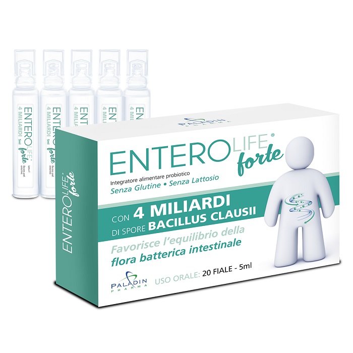 ENTEROLIFE FORTE 4 MILIARDI 20 FIALE DA 5 ML - maxifarmacia.it
