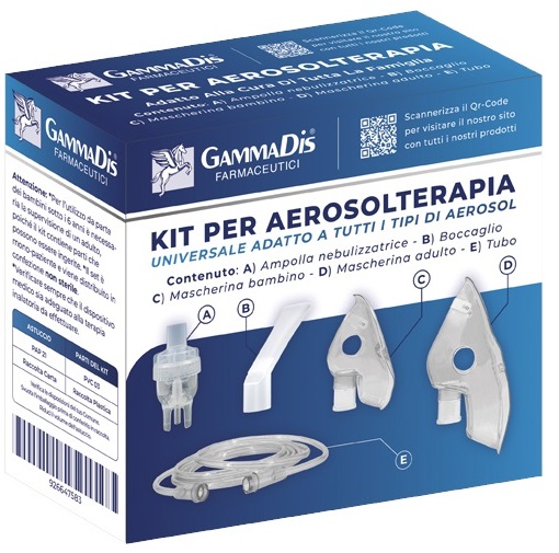 KIT AEROSOL COMPLETO GAMMADIS - maxifarmacia.it