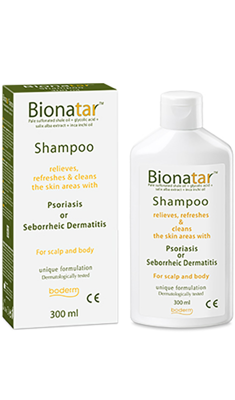 BIONATAR SHAMPOO INDICATO IN PRESENZA DI SINTOMI DI PSORIASI E DERMATITE SEBORROICA 200 ML - maxifarmacia.it