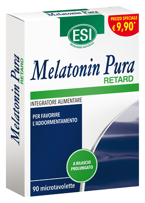 ESI MELATONIN PURA RETARD 90 MICROTAVOLETTE OFFERTA - maxifarmacia.it