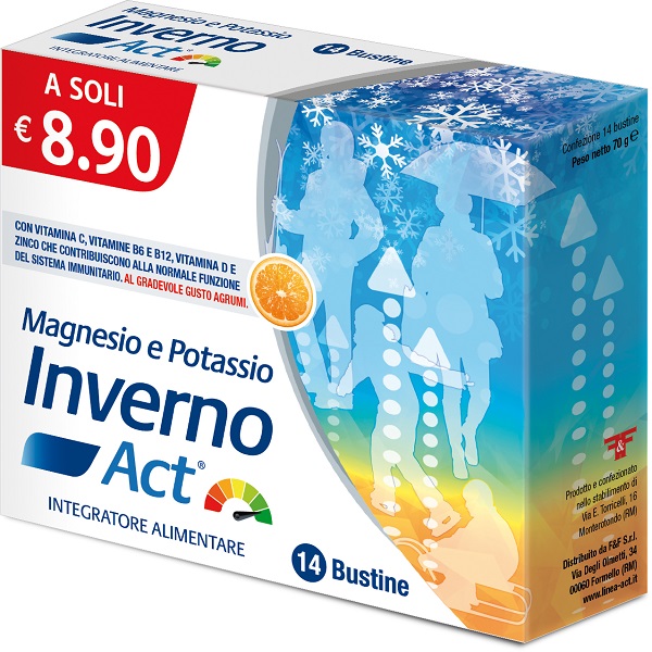 MAGNESIO E POTASSIO INVERNO ACT 14 BUSTINE - maxifarmacia.it