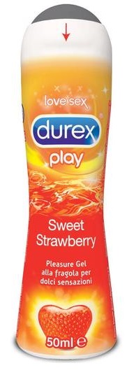 DUREX FRAGOLA GEL LUBRIFICANTE 50 ML - maxifarmacia.it