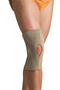 GINOCCHIERA THERMOSKIN APRIBILE CON STABILIZZATORE LARGE - maxifarmacia.it