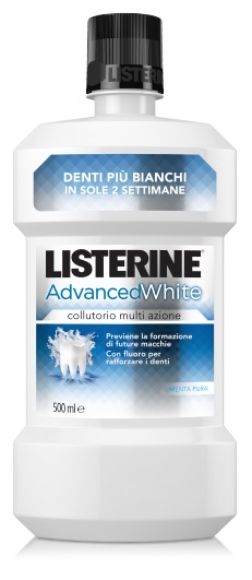 LISTERINE ADVANCE WHITE 500 ML - maxifarmacia.it