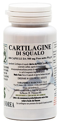 CARTILAGINE DI SQUALO 100 CAPSULE - maxifarmacia.it