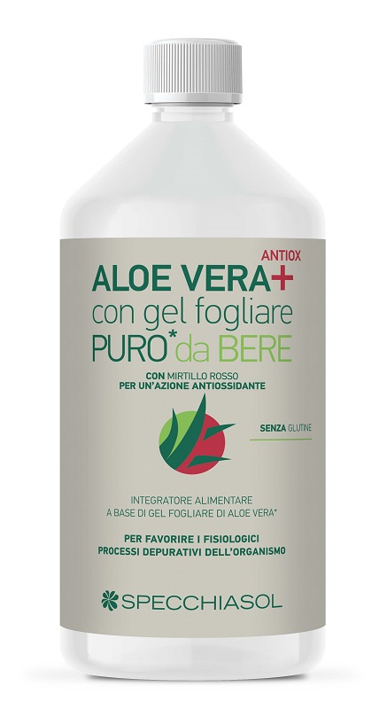 SUCCO ALOEVERA+ ALOE/MIRTILLO ROSSO 1 LITRO - maxifarmacia.it