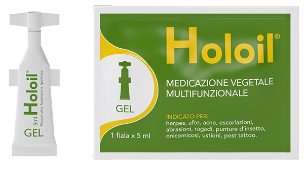 HOLOIL MONODOSE GEL TERMOSOFFIATA 1 FIALA 5ML - maxifarmacia.it
