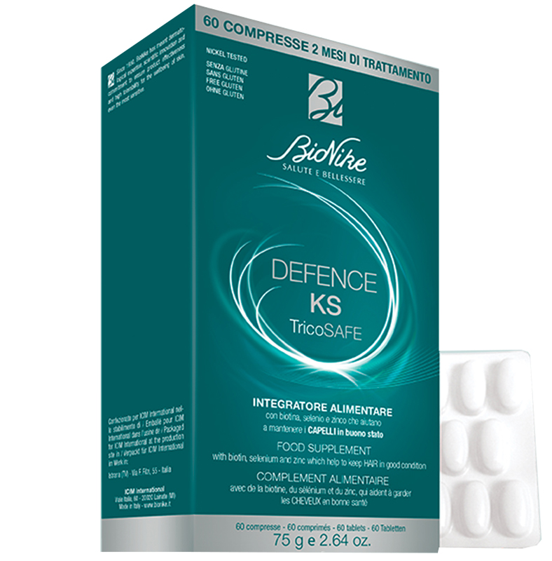 DEFENCE KS TRICOSAFE 36 COMPRESSE - maxifarmacia.it