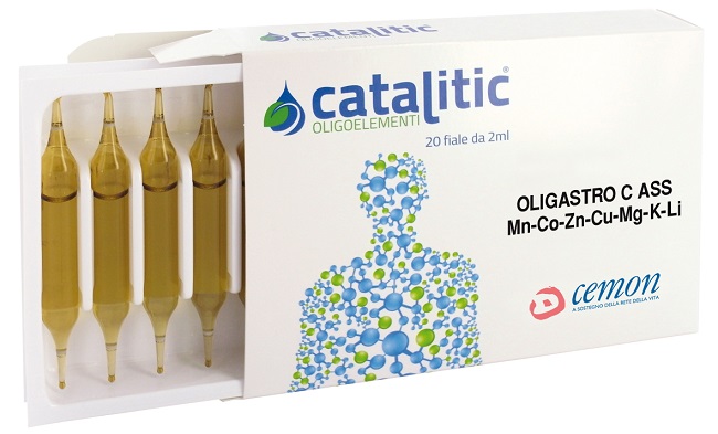 CATALITIC OLIGOELEMENTI OLIGATRO MN-CO-ZN-CU-MG-K-LI 20 AMPOLLE - maxifarmacia.it