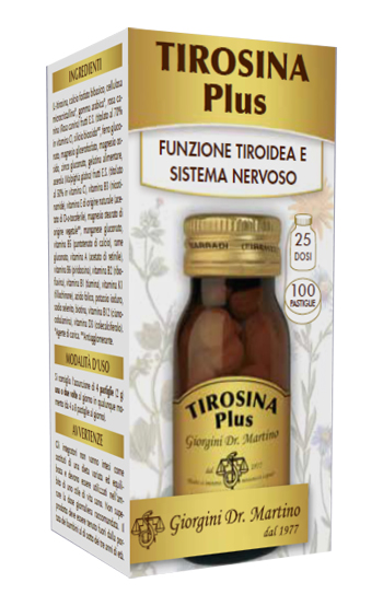 TIROSINA PLUS 100 PASTIGLIE - maxifarmacia.it