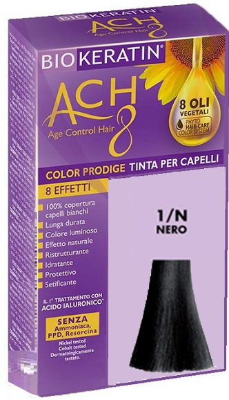 BIOKERATIN ACH8 COLOR PRODIGE 1/N NERO - maxifarmacia.it