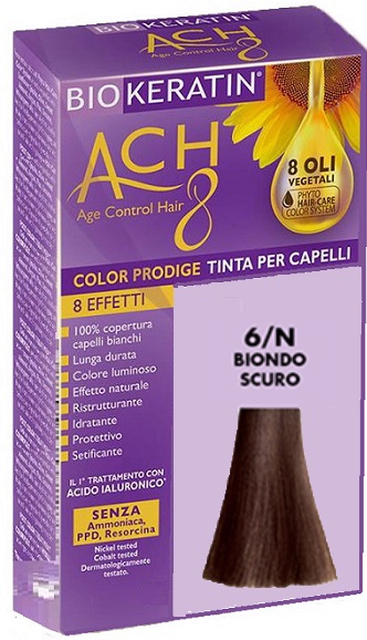BIOKERATIN ACH8 COLOR PRODIGE 6/N BIONDO SCURO - maxifarmacia.it
