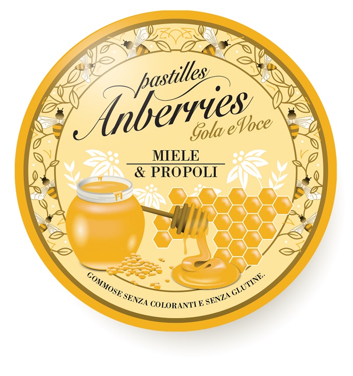 ANBERRIES MIELE PROPOLI 55 G - maxifarmacia.it