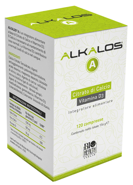 ALKALOS A 120 COMPRESSE - maxifarmacia.it