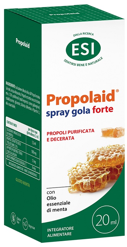 ESI PROPOLAID SPRAY GOLA FORTE 20 ML - maxifarmacia.it