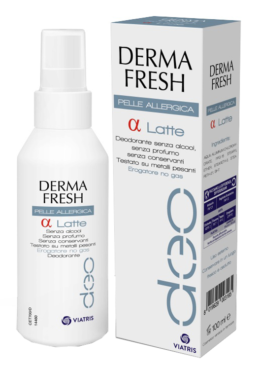 DERMAFRESH PELLI ALLERGICHE ALFA LATTE 100 ML - maxifarmacia.it