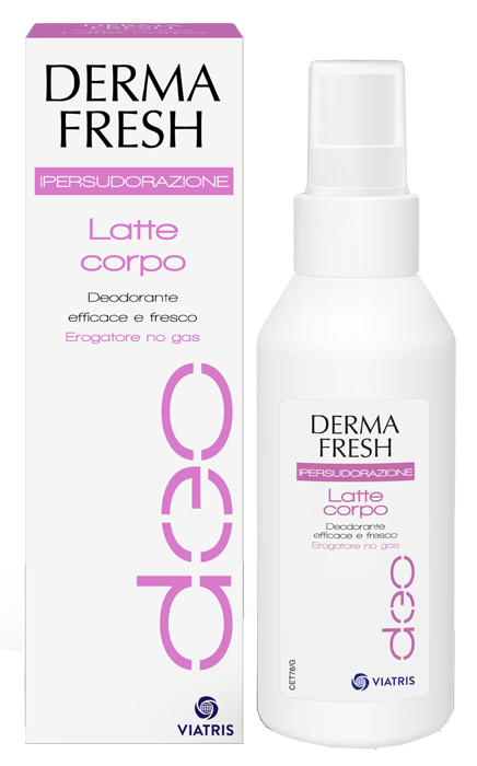DERMAFRESH IPERSUDORAZIONE LATTE CORPO DEODORANTE 100 ML - maxifarmacia.it