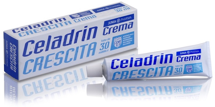 CELADRIN CRESCITA CREMA PER ARTICOLAZIONI MUSCOLI E TENDINI 30 ML - maxifarmacia.it