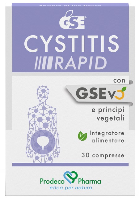 GSE CYSTITIS RAPID 30 COMPRESSE - maxifarmacia.it