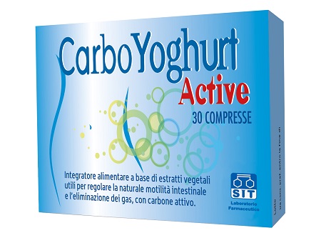 CARBOYOGHURT ACTIVE 30 COMPRESSE - maxifarmacia.it